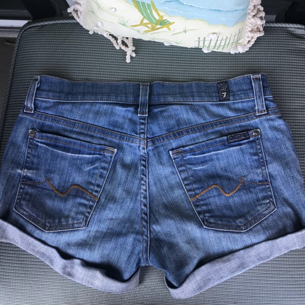 7 for all mankind roll up short